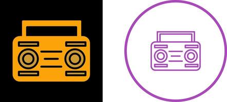 Cassette Player Vector Icon