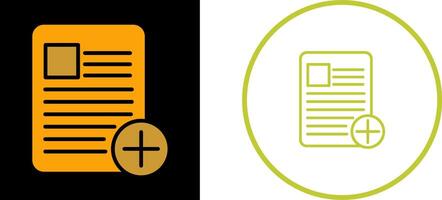 Medical Chart Vector Icon