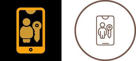 User Authentication Vector Icon