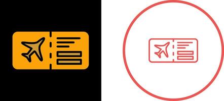 Plane Tickets Vector Icon