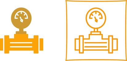 Pressure Gauge Vector Icon