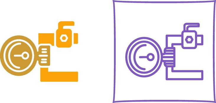 Manometer Vector Icon