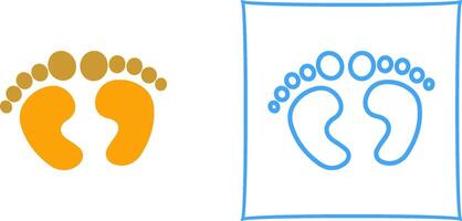 Feet Vector Icon