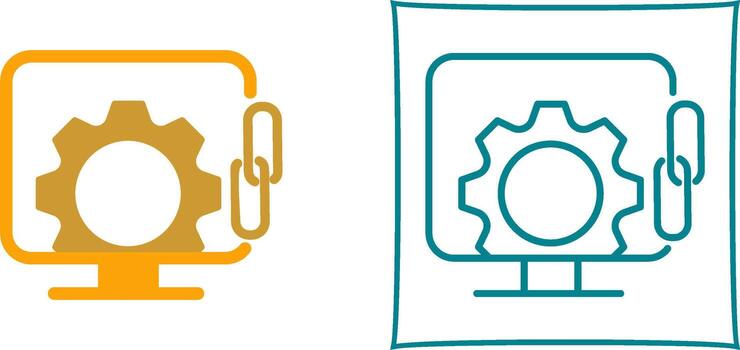 Link Optimization Vector Icon