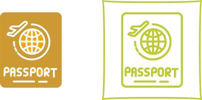 Passport Vector Icon