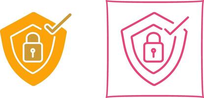 Verified Protection Vector Icon