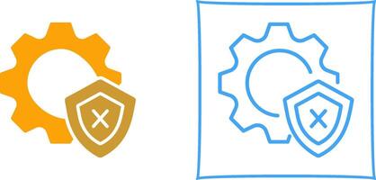Unprotected Vector Icon