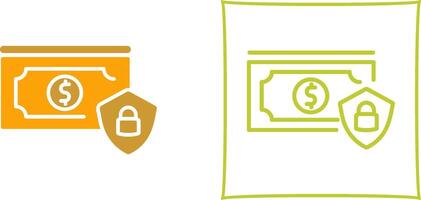 Secure Money Vector Icon