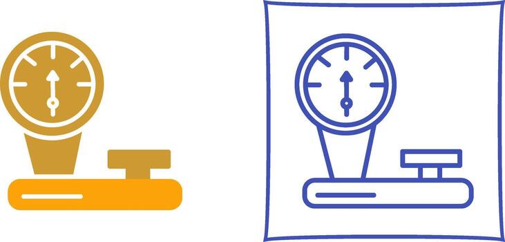 Weight Scale Vector Icon