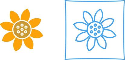Sunflower Vector Icon