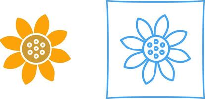 Sunflower Vector Icon