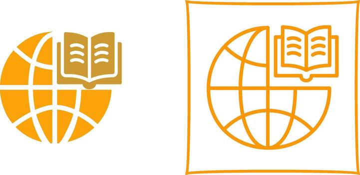 E Learning Vector Icon