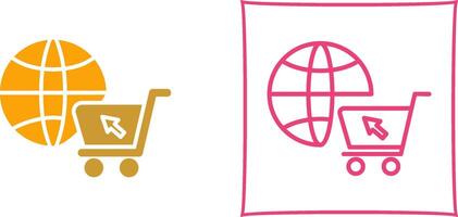 E commerce Online Store Vector Icon