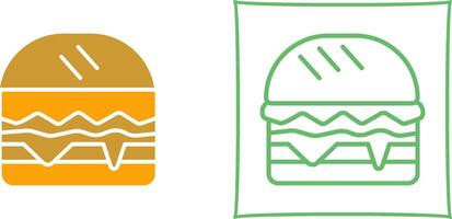 icono de vector de hamburguesa