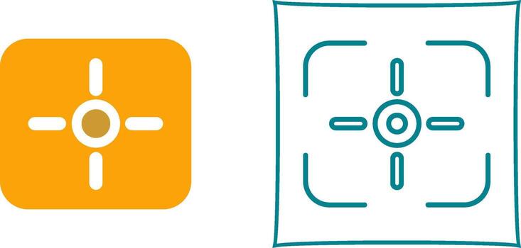 Camera Focus Vector Icon