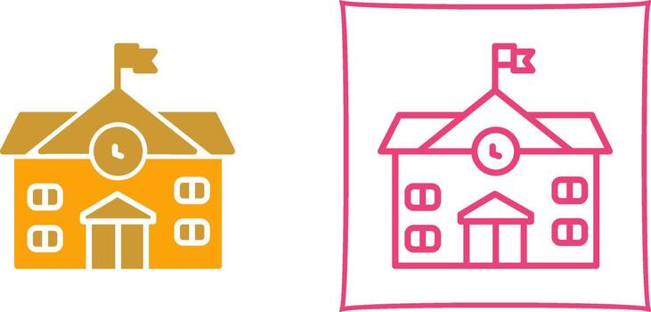 School Vector Icon