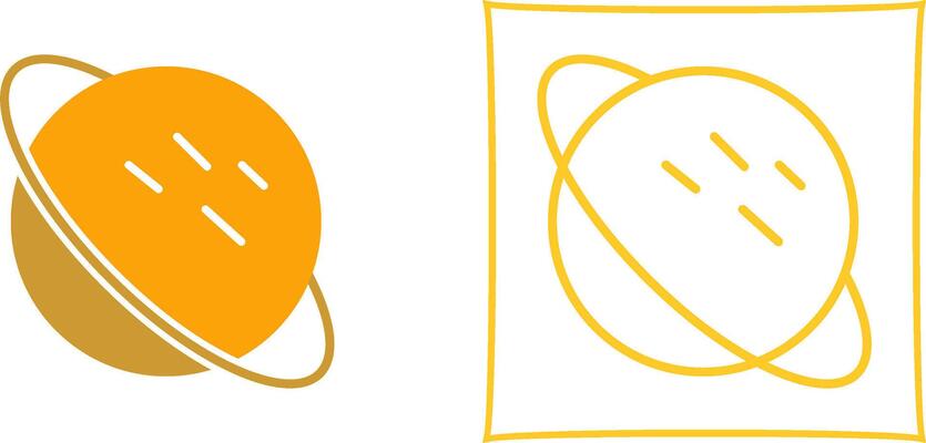 Saturn Vector Icon
