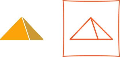 Pyramid Vector Icon