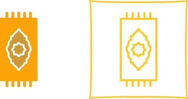 Prayer Rug Vector Icon