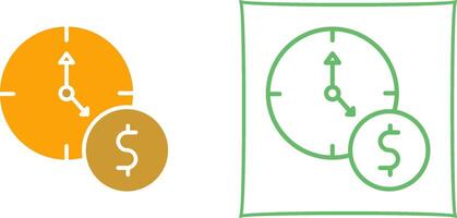 Time is Money Vector Icon