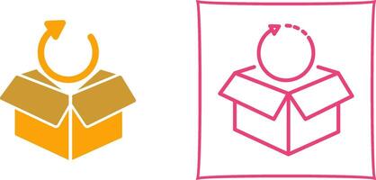 Product Return Vector Icon