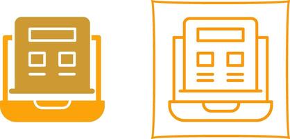 Layout Vector Icon
