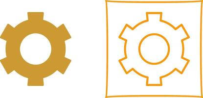 Setting Gear Vector Icon