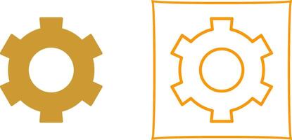 Setting Gear Vector Icon