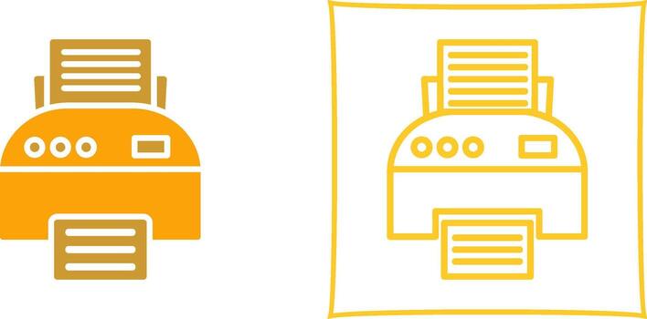 Printer Vector Icon