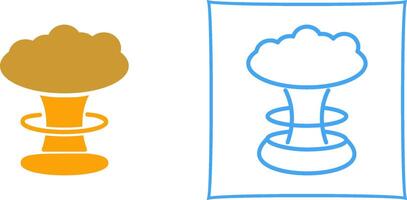 icono de vector de explosión