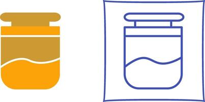 Jar on Display Vector Icon