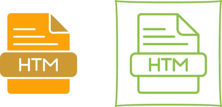 HTM Vector Icon