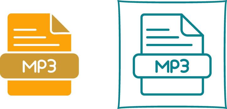 MP3 Vector Icon