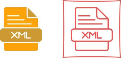 XML Vector Icon