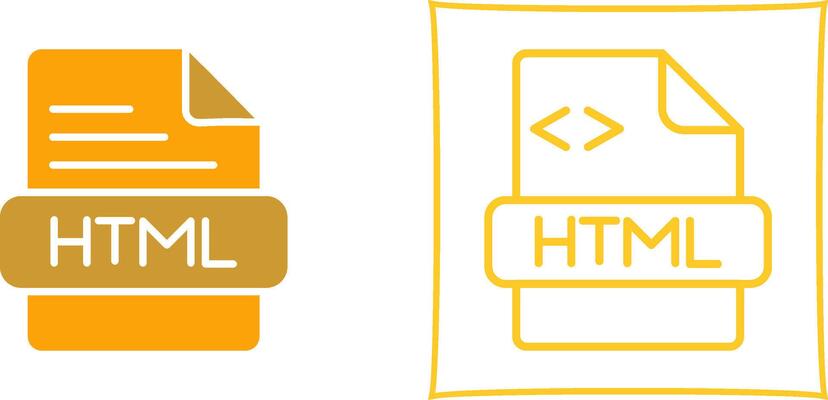 HTML Vector Icon
