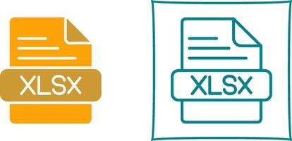 icono de vector xlsx