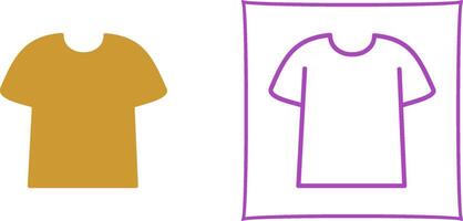 Plain T Shirt Vector Icon