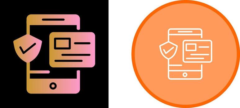 Secure Transactions Vector Icon