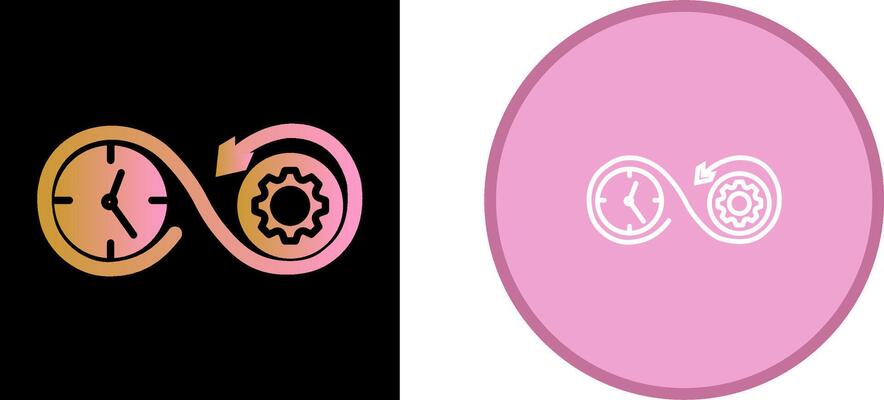 Time Optimization Vector Icon