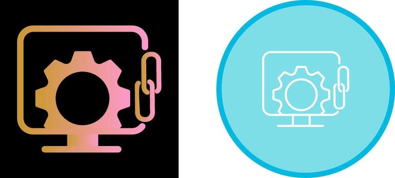 Link Optimization Vector Icon