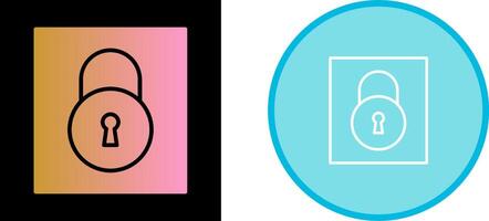 icono de vector de bloqueo