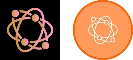 Atomic Structure Vector Icon