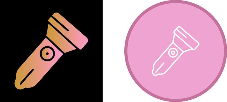 Flashlight Vector Icon
