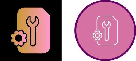 Configuration Vector Icon