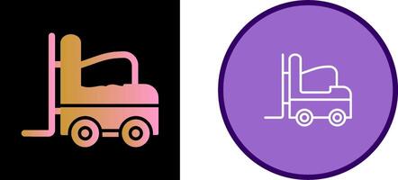 Forklift Vector Icon