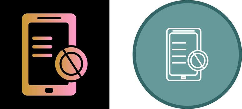 Block Vector Icon