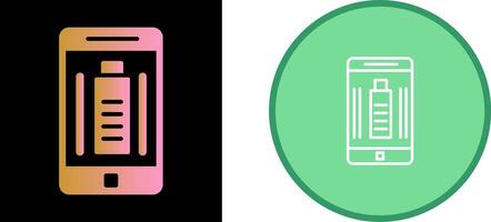 Mobile Battery Vector Icon