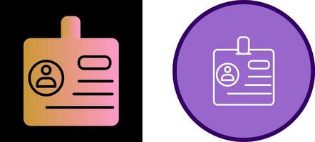 Identification Vector Icon