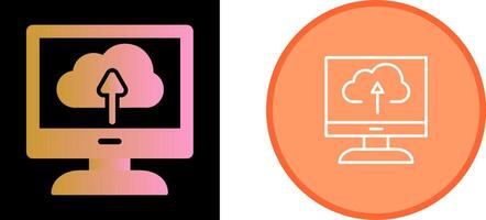 Cloud Backup Vector Icon