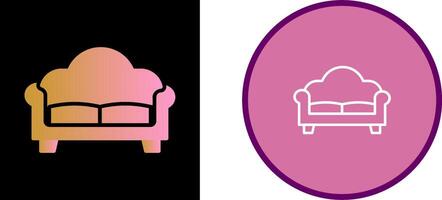 Double Sofa Vector Icon